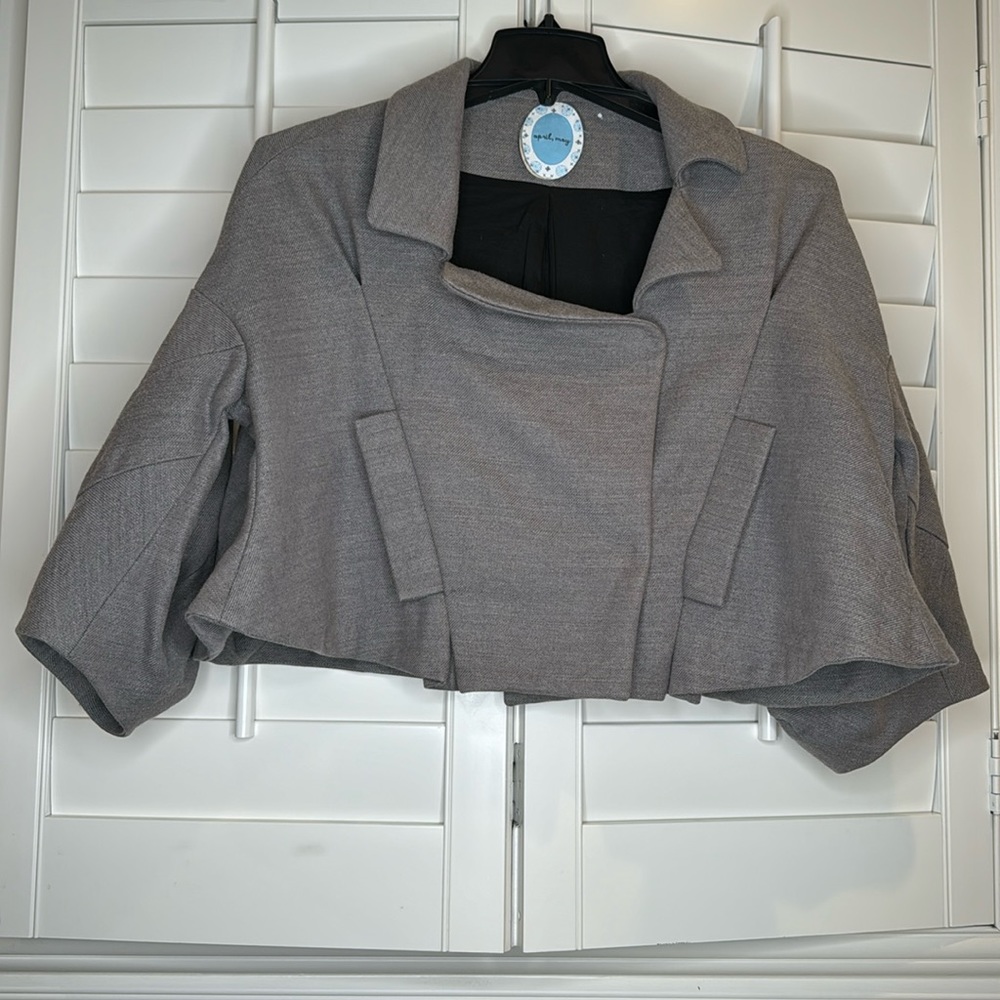 April, May wedge contemporary jacket